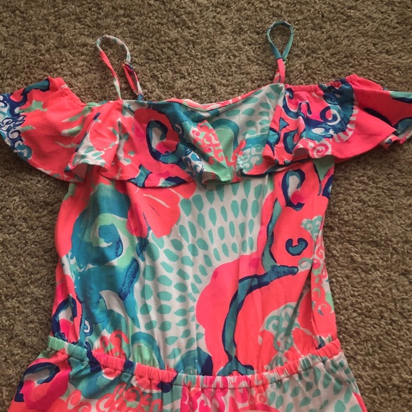 Klea romper- coral reef I’m so jelly 🐙 - Picture 6 of 7